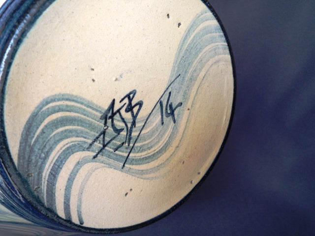 Adrian Brough Large Ceramic Fish Bowl