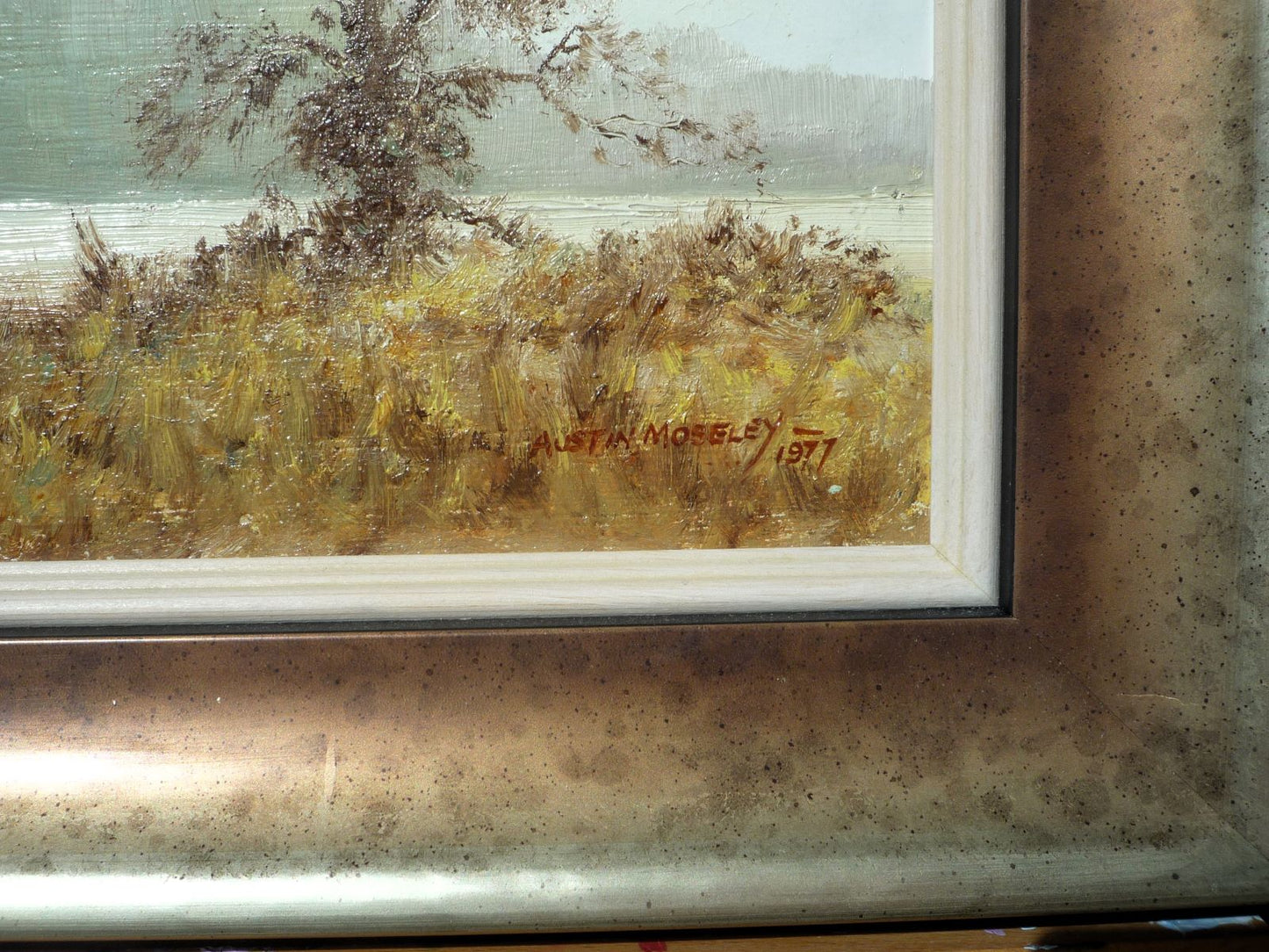 Austin Moseley Winter Morning oil on board