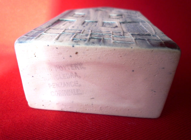 Carn Pottery Blue Colourway House Vase