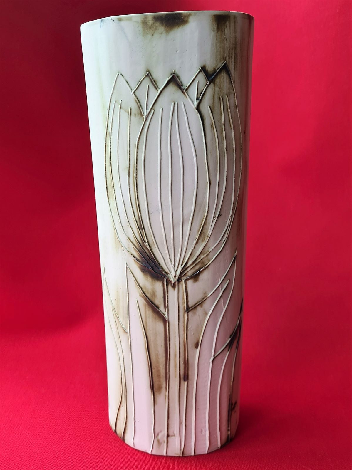 Carn Pottery Large Oval Vase