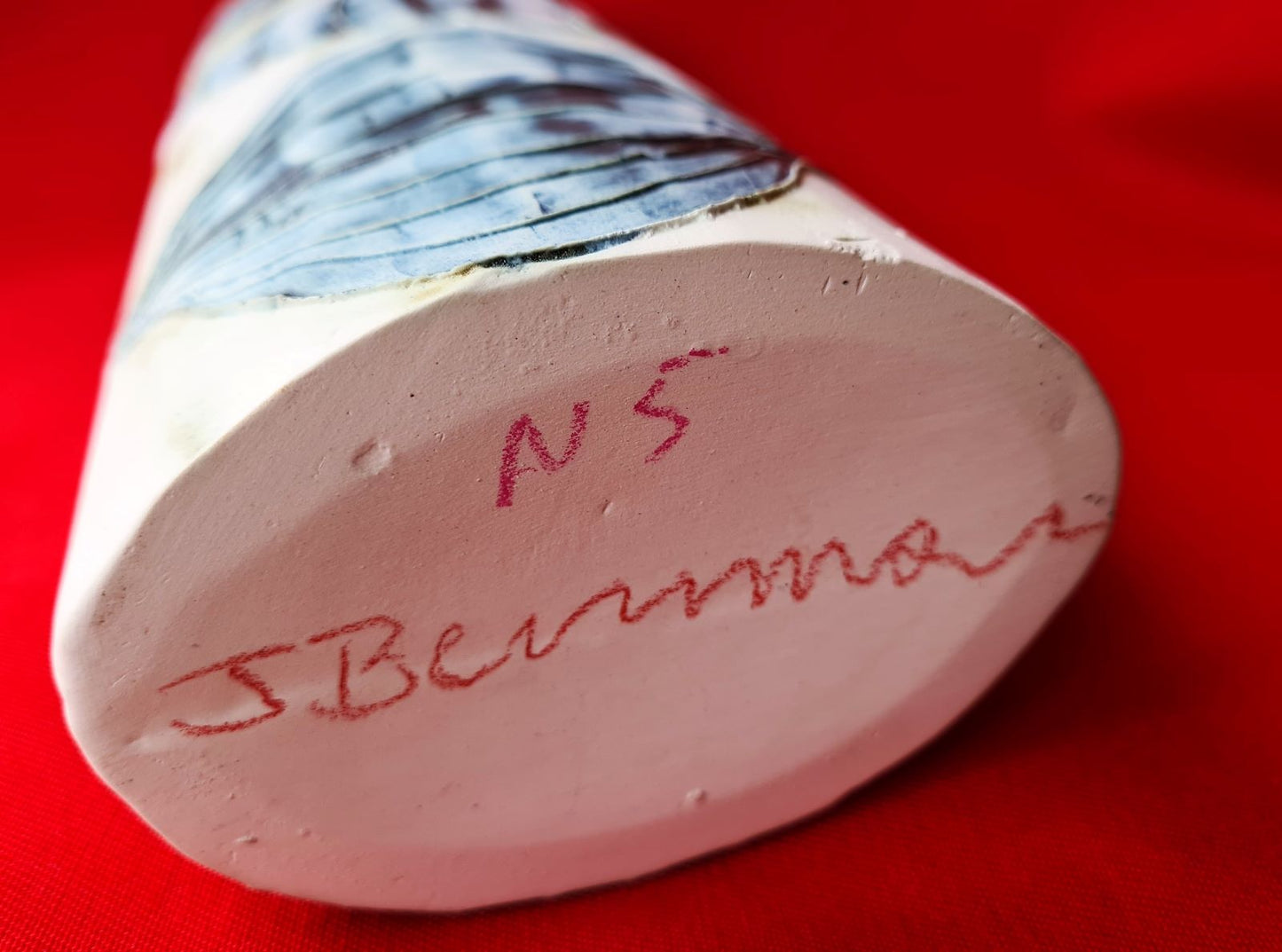 Carn Pottery Large Oval Vase