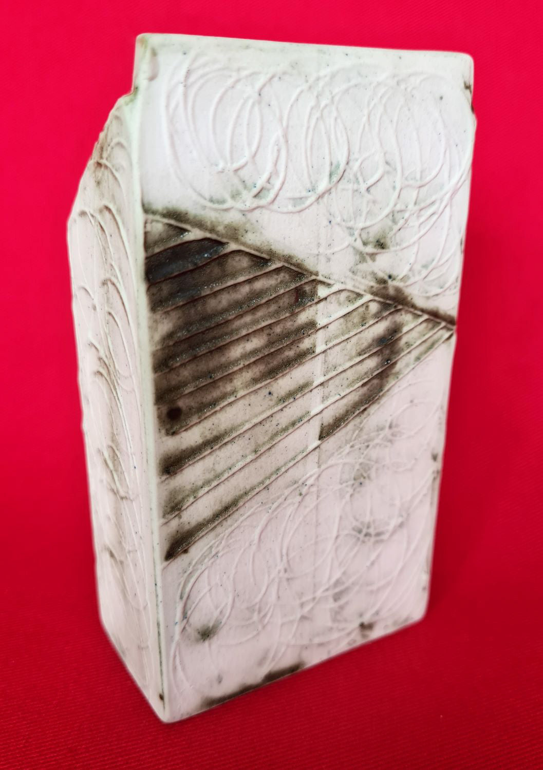 Carn Pottery White House Vase