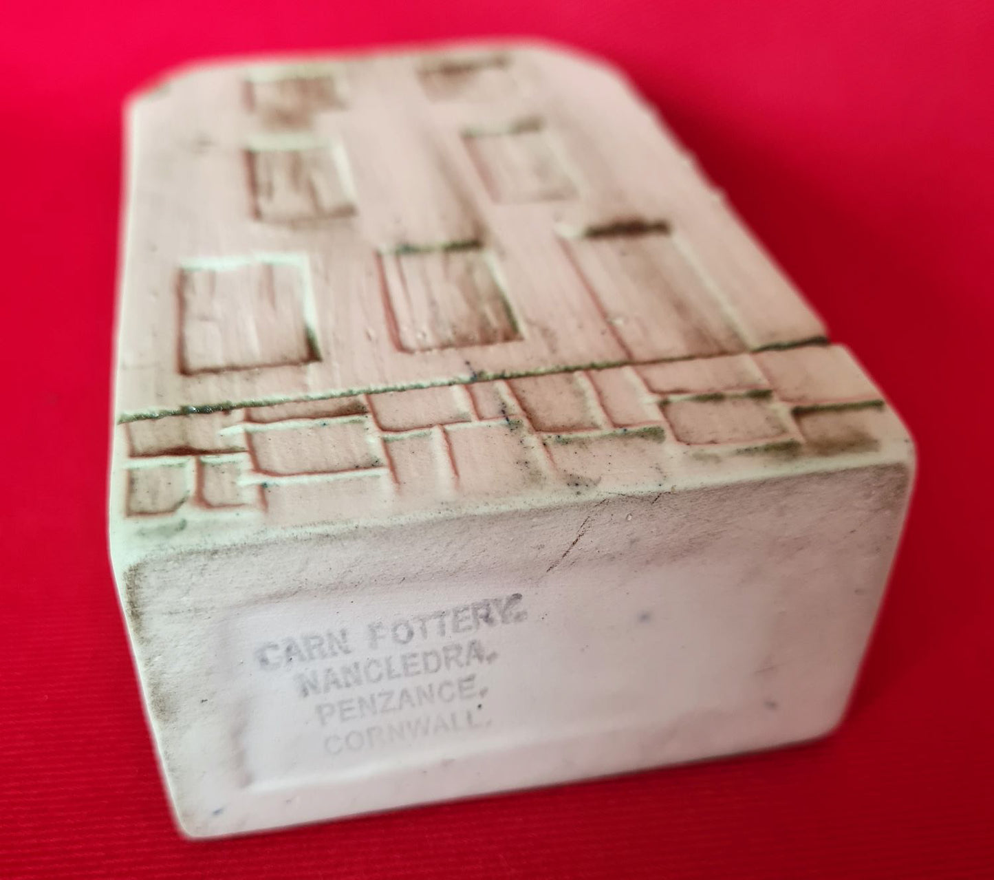 Carn Pottery White House Vase