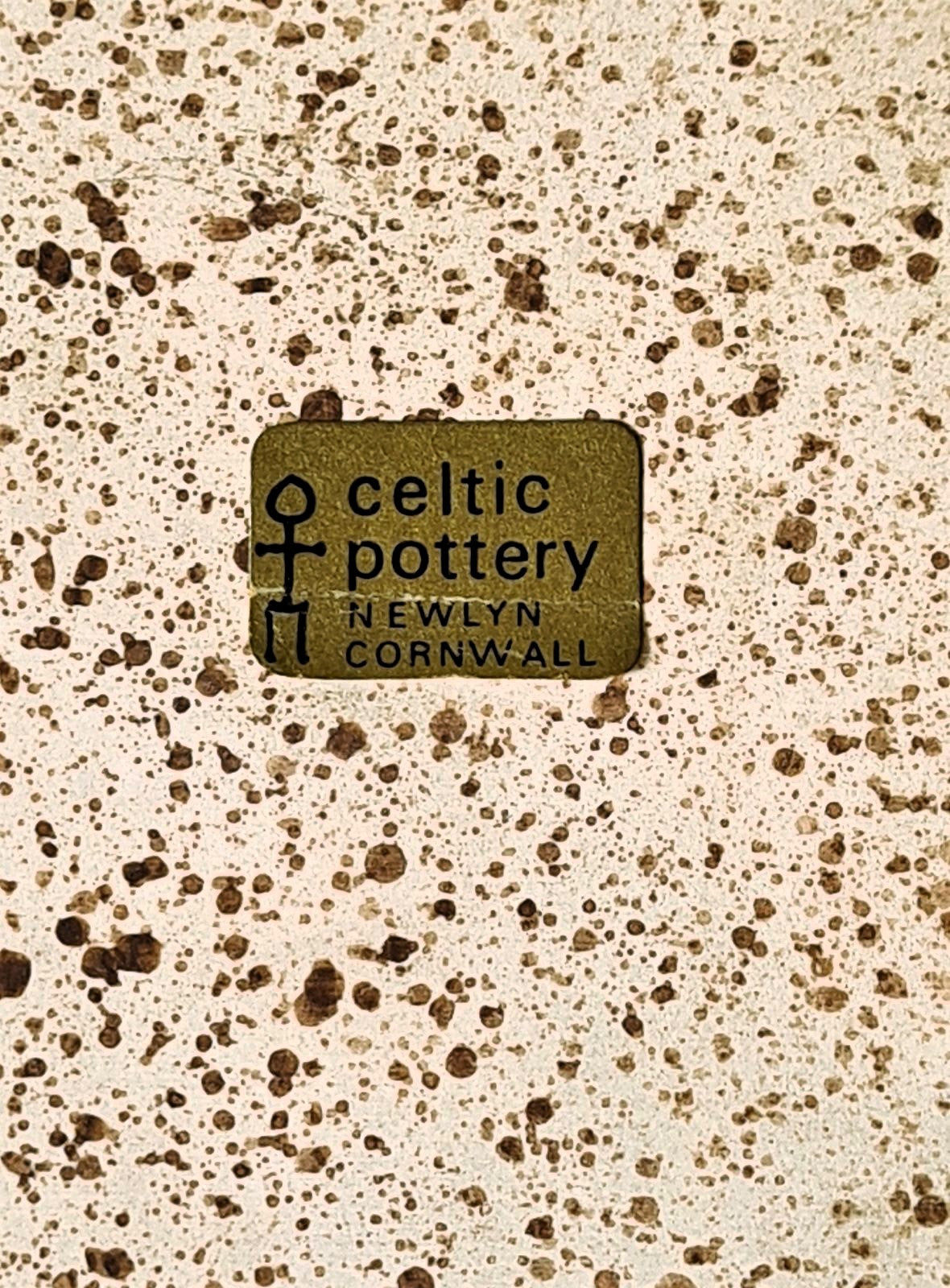 Celtic Pottery Newlyn Phoenix Pattern Platter