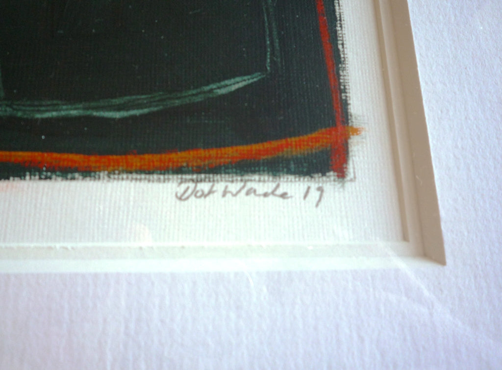 Dot Wade Acrylic and Mixed Media on paper