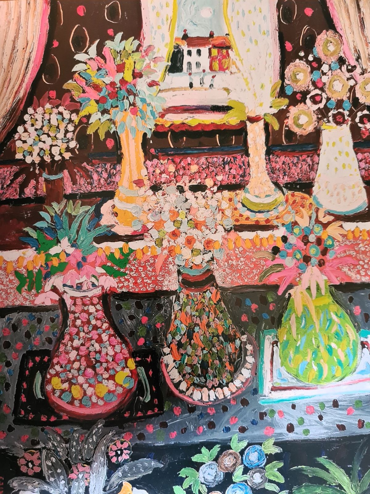 Fred Yates Flowers and Faces exhibition catalogue