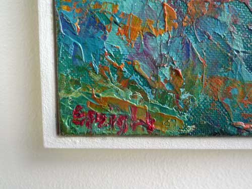 Joan Speight Majestic Pines oil painting on board