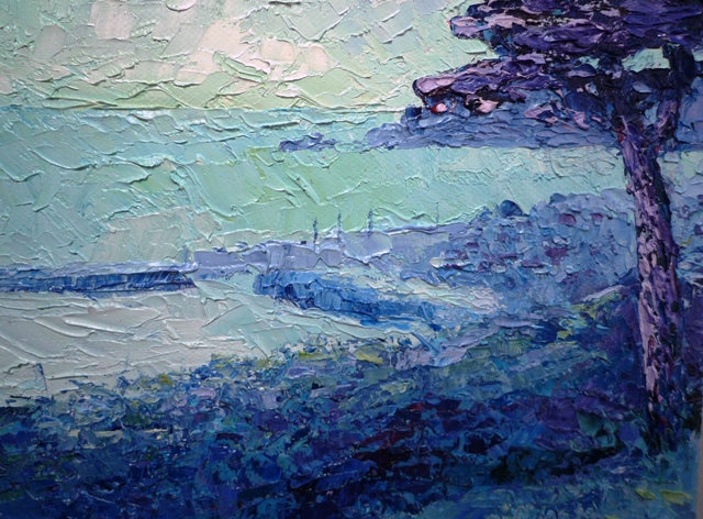 Joan Speight Penzance Harbour from the Pines