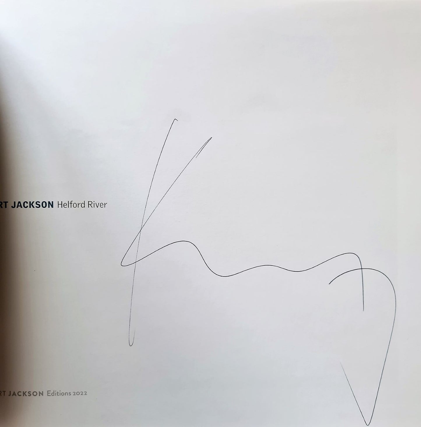 Kurt Jackson Helford River signed catalogue