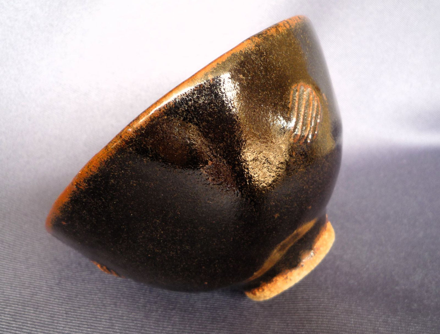 Peter Swanson Small Tenmoku Glaze Bowl