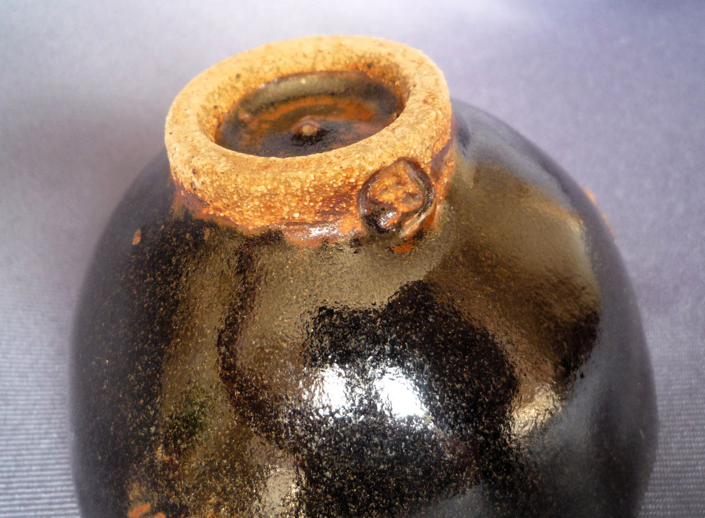 Peter Swanson Small Tenmoku Glaze Bowl