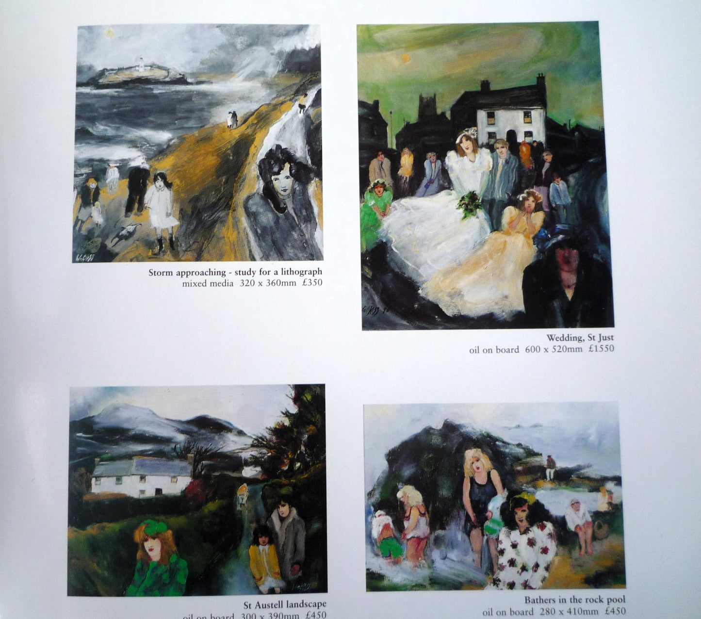Stormy Weather Cornish Art exhibition catalogue
