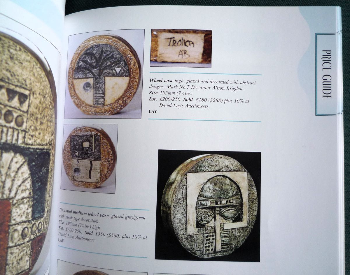 Troika Ceramics of Cornwall book by George Perrott