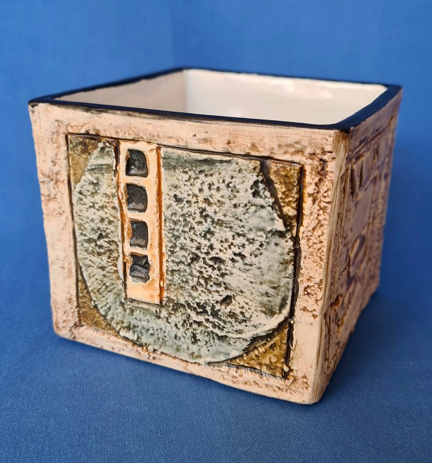 Troika Pottery Cube by Annette Walters