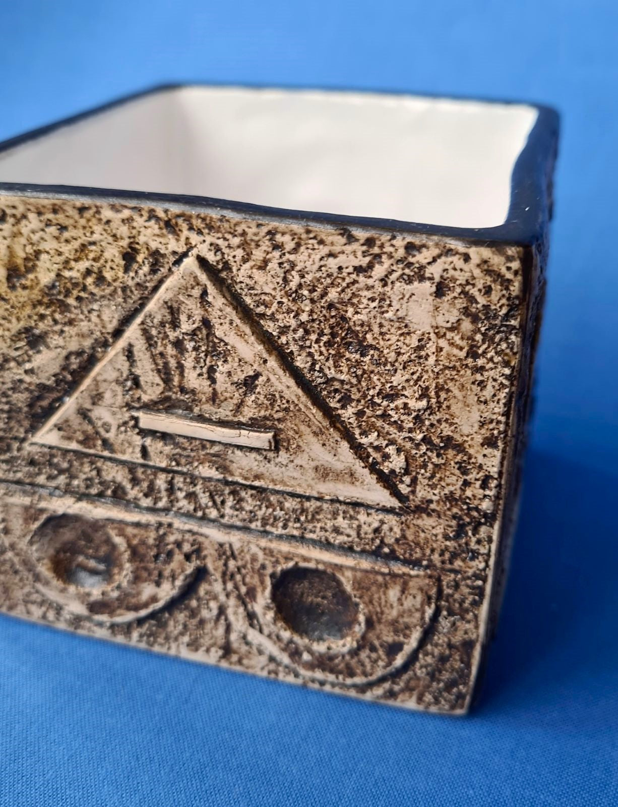 Troika Pottery Cube by Linda Taylor