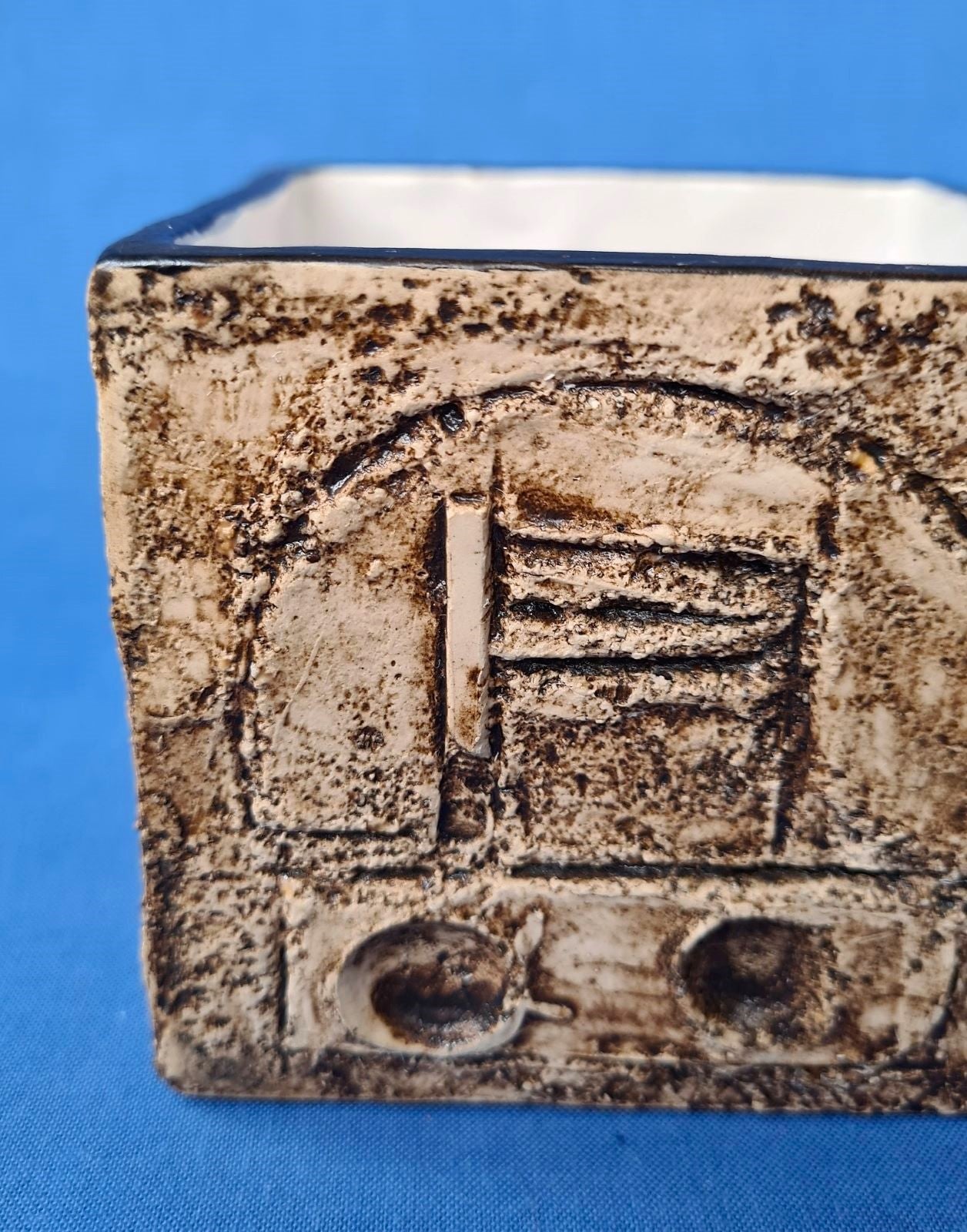 Troika Pottery Cube by Linda Taylor