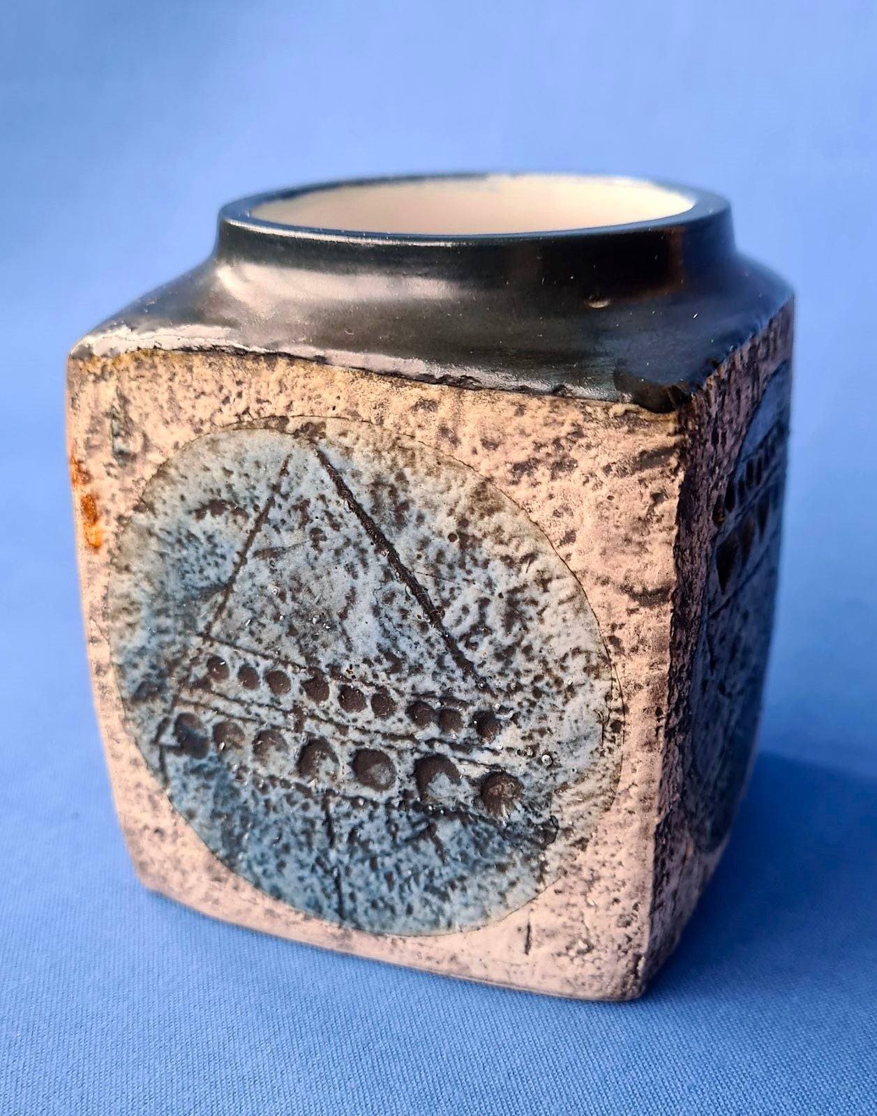 Troika Pottery St Ives Marmalade Pot by Honor Curtis