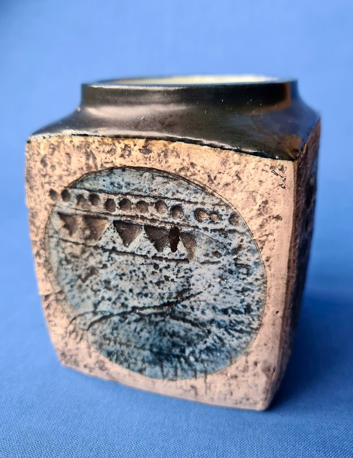 Troika Pottery St Ives Marmalade Pot by Honor Curtis