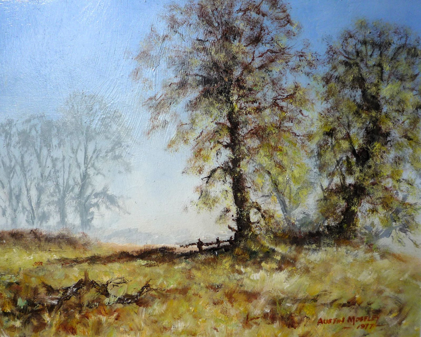 Austin Moseley Sping Morning oil on board