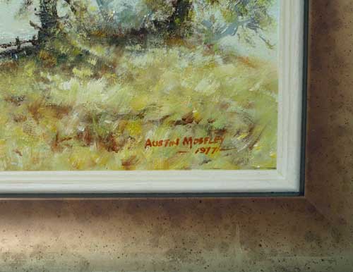 Austin Moseley Sping Morning oil on board