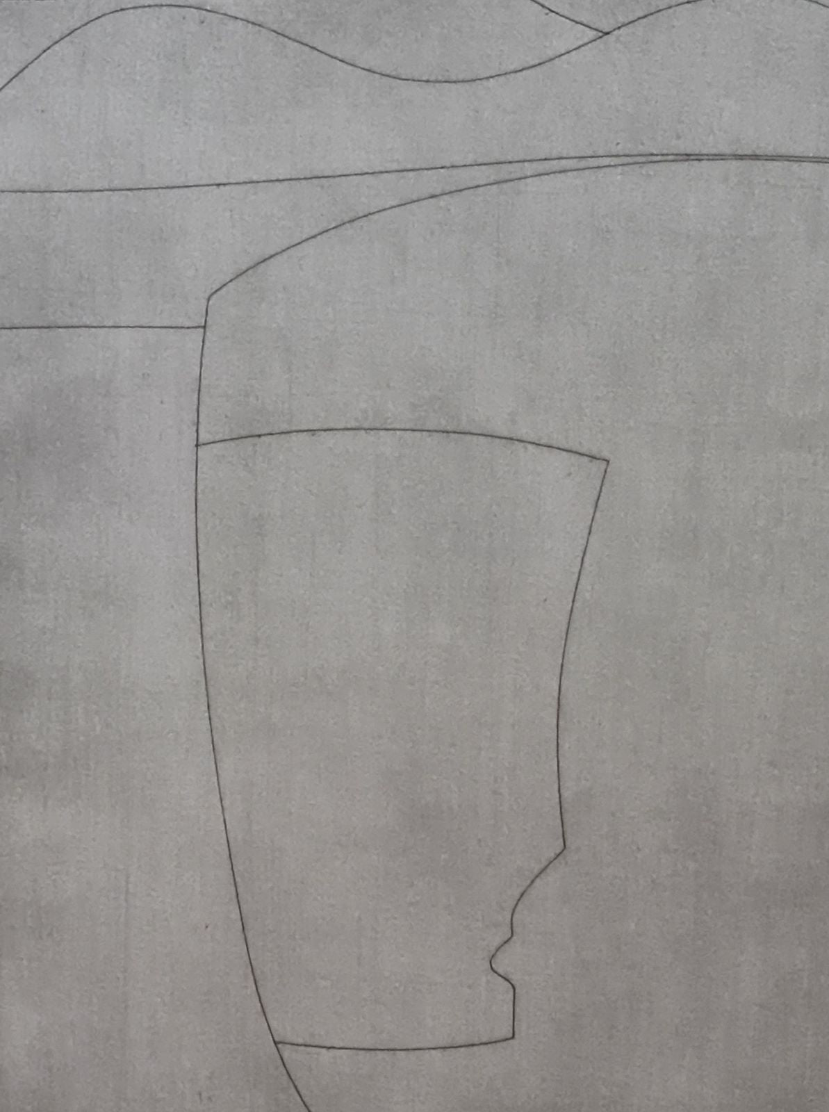 Ben Nicholson Euboea Vertical rare proof print