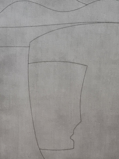 Ben Nicholson Euboea Vertical rare proof print