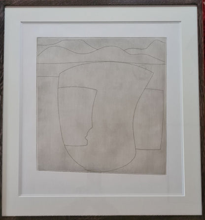 Ben Nicholson Euboea Vertical rare proof print