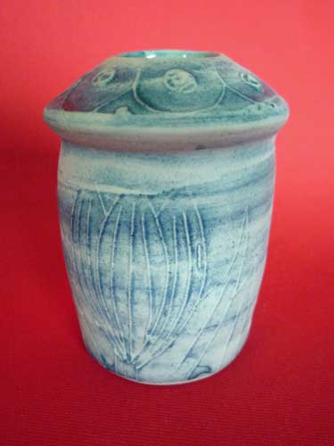 Carn Pottery Mushroom Pot by J Beusmans