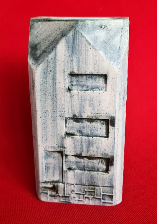 Carn Pottery Blue Glaze House Vase
