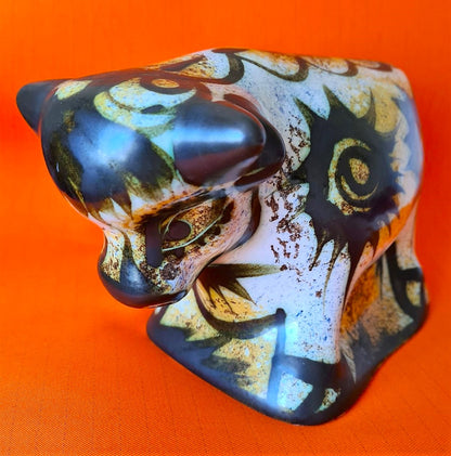 Celtic Pottery Mousehole Folk Pattern Bull