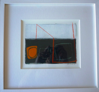 Dot Wade Acrylic and Mixed Media on paper
