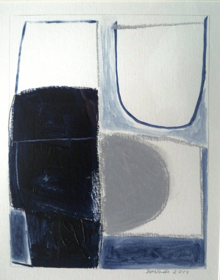 Dot Wade Untitled Abstract acrylic on paper