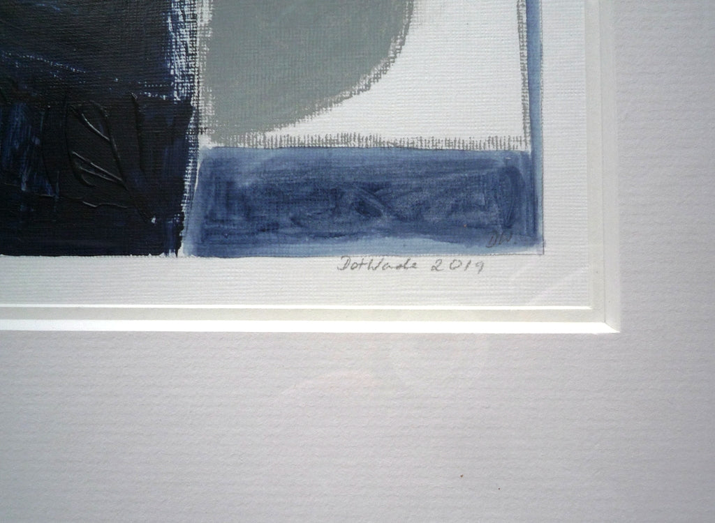Dot Wade Untitled Abstract acrylic on paper