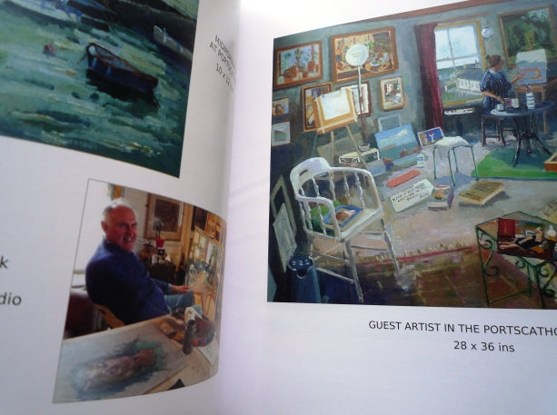 Eric Ward Painting in Cornwall signed book