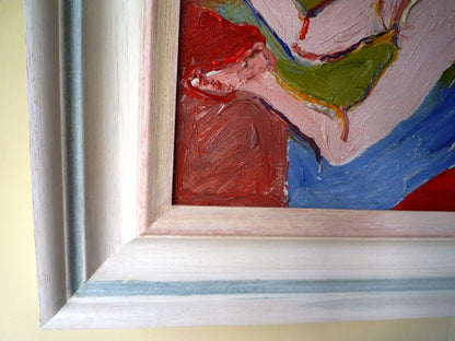 Fred Yates Male Nude oil on canvas