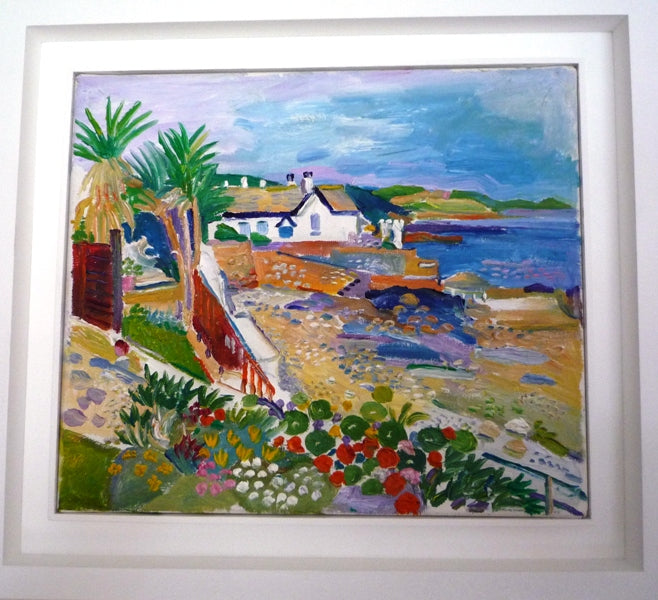 Fred Yates Marazion Castle House oil on canvas