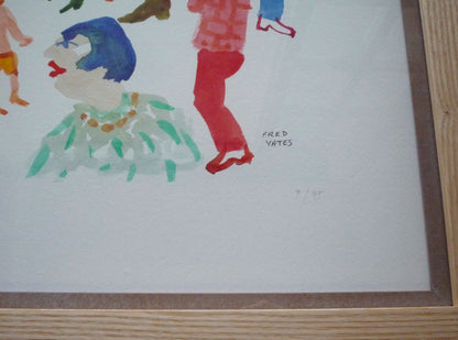 Fred Yates Street Scene limited edition signed print