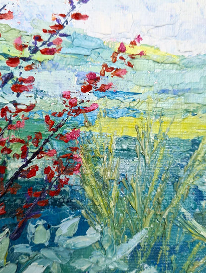 Joan Speight Tremenheere Gardens oil on canvas