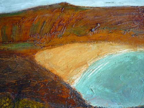 John Emanuel Porthmeor Cove St Ives oil on canvas