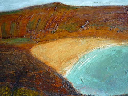 John Emanuel Porthmeor Cove St Ives oil on canvas