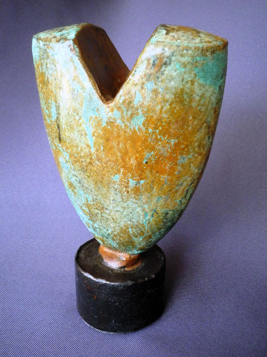 John  Bedding Unique Sculptural Pedestal Pot