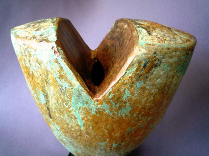 John  Bedding Unique Sculptural Pedestal Pot