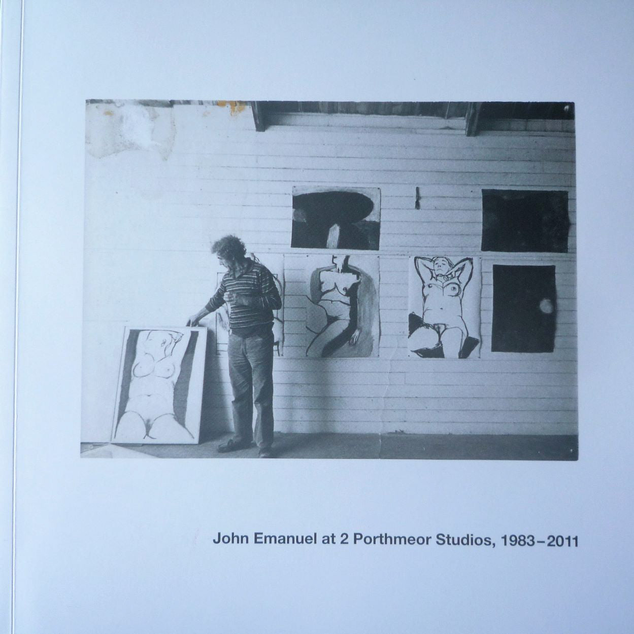 John Emanuel At No 2 Porthmeor Studios signed book