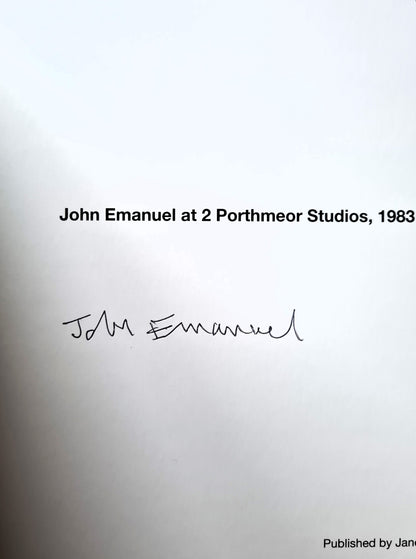 John Emanuel At No 2 Porthmeor Studios signed book