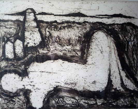 John Emanuel St Agnes limited edition etching