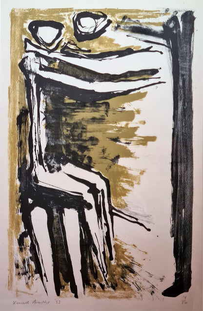 Kenneth Armitage Mother and Child limited edition signed print