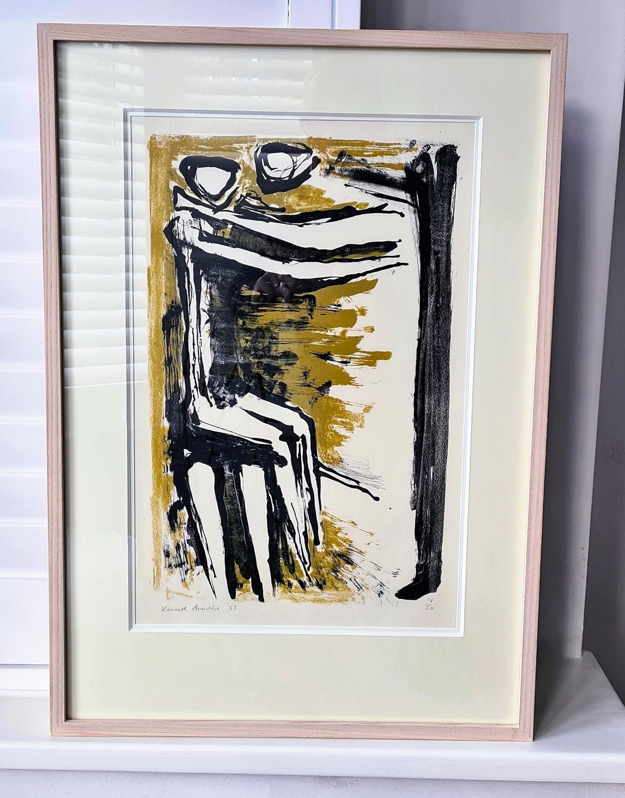 Kenneth Armitage Mother and Child limited edition signed print
