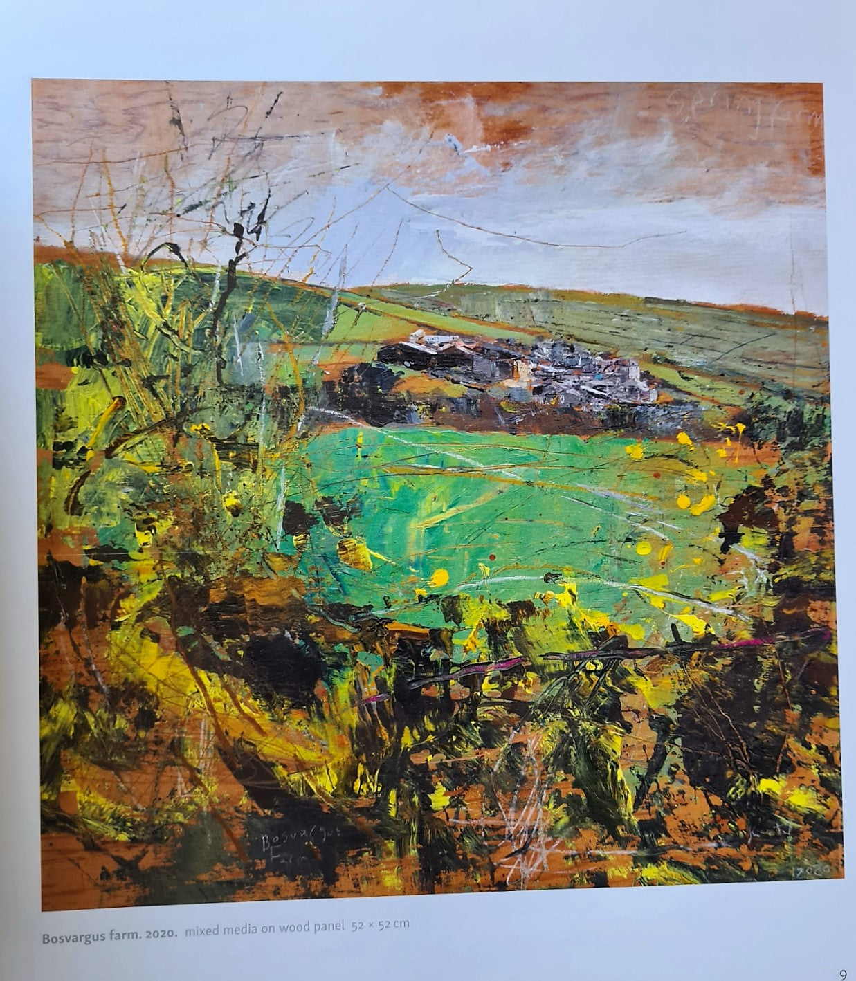Kurt Jackson Kenidjack: A Cornish Valley signed catalogue