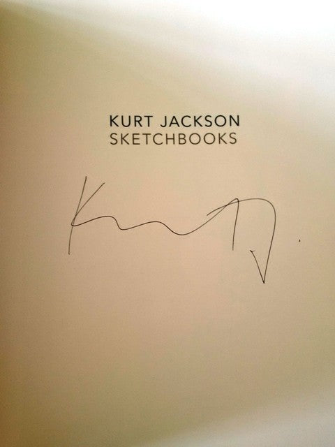 Kurt Jackson Sketchbooks signed book