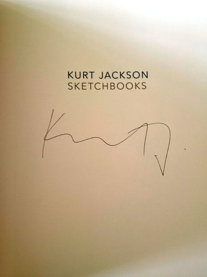Kurt Jackson Sketchbooks signed book